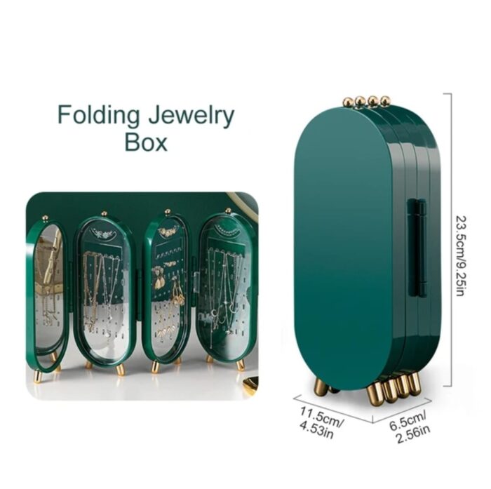 Foldable Earrings Necklace Holder