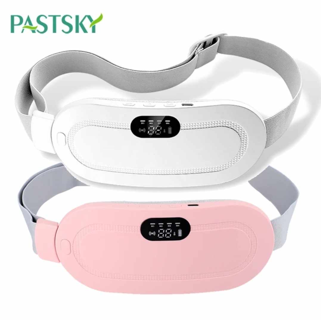 Wireless Warm Palace Belt With LCD Display Heating Pad Relieve Hot Compress - Image 4