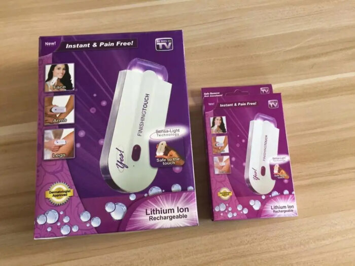 Finishing Touch Hair Remover Epilator Tool Instant Pain with Sensor Light Hair Removal - Image 4