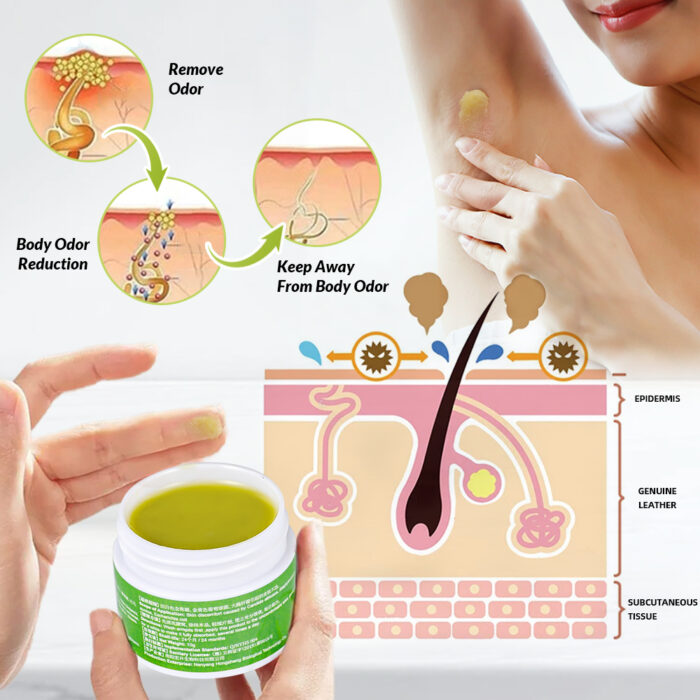 Underarm Odor Cream Ultra-Lasting Feminine Deodorant Body Odor Eliminator - Image 4