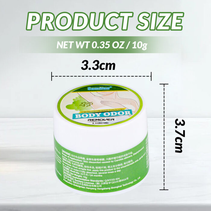 Safe 10g Body Underarm Odor Removal Cream Deep Penetration Underarm Deodorant Cream Easy To Absorb Perfume Men Women Skin Care - Image 4