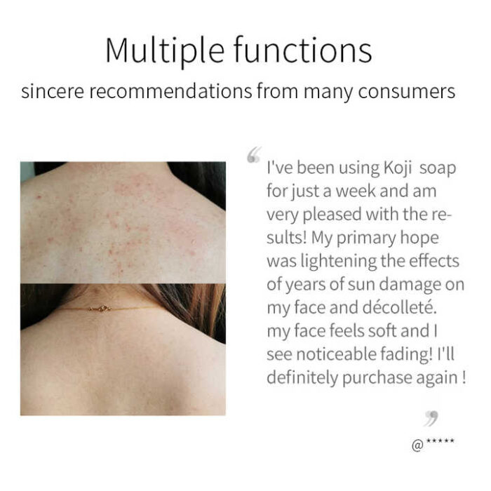 KOJIC Soap Essential Oil Soap Gentle Cleansing Nourishing Bath Soap - Image 5