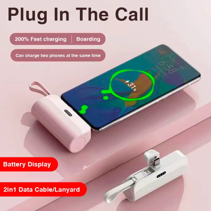 Mini Portable Power Bank Phone Charger - Image 5