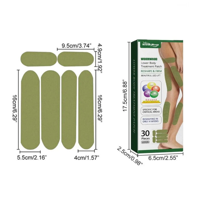 Wormwood Slimming Slim Patch For Lower Body – Box Of 30 - Image 5