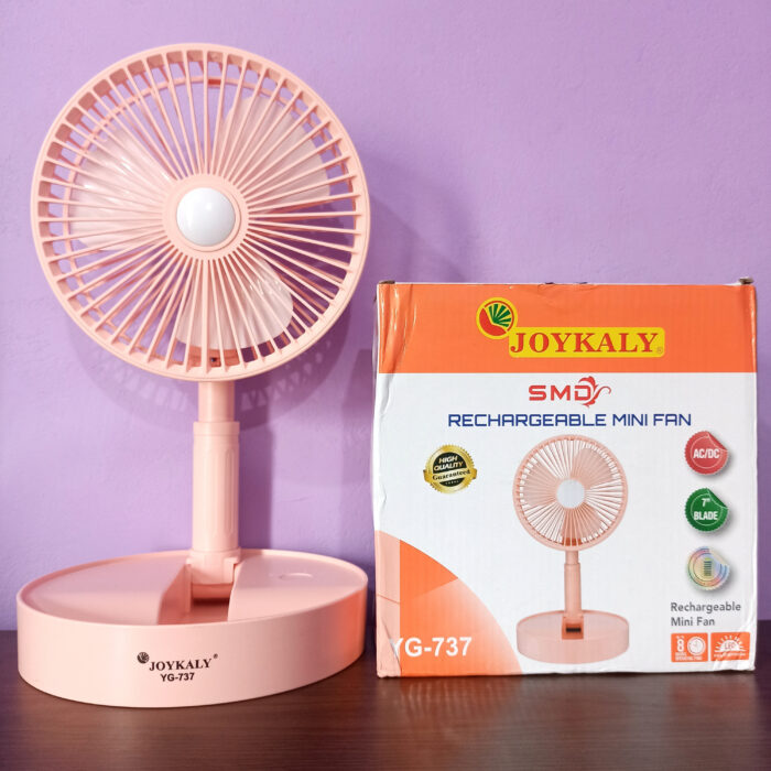 Joykaly YG-737 Rechargeable Mini Fan - Image 3