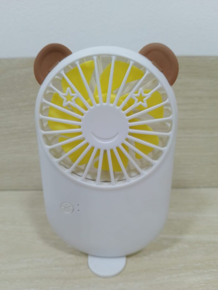 Pocket Fan USB Charging Mini Fan Handheld Desktop Silent Fan Portable Carry Cute Cartoon Fan - Image 3